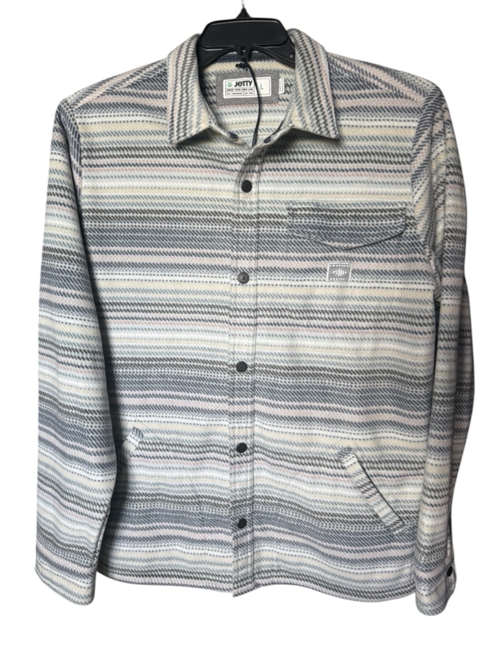 Jetty Coastal Supply Co. Lg. Shacket Surf Outerwear